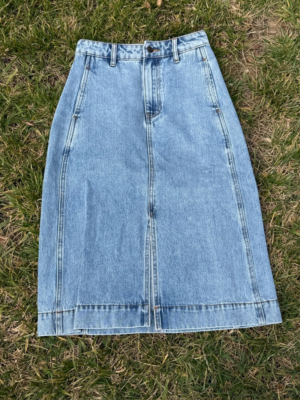 NWT Maye "Emery Denim Skirt" - size 6